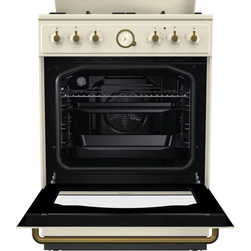 Плита комбинированная Gorenje K62CLI: Количество газовых конфорок 4
