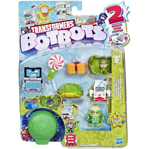 Transformers Hasbro Набор из 8-ми трансформеров Ботботс TRA Botbots 8PK Spoiled rottens E3494_E4146
