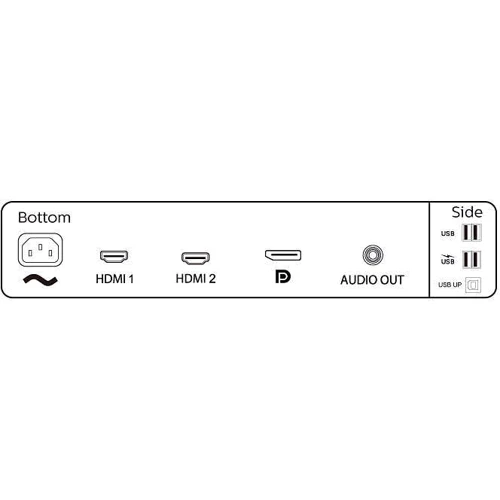 Монитор Philips 345B1C/00: Время реакции, мс 4