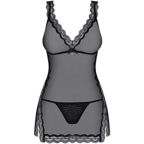 Комплект Obsessive 839-CHE-1 chemise, XXL