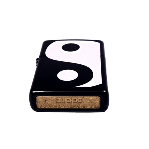 Зажигалка Zippo 218 BLACK MATTE, YING YANG (24472) фото 6