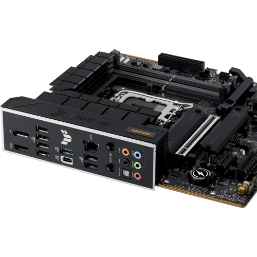 ASUS TUF GAMING B760M-PLUS WIFI II UA: Роз'єми на платі USB Type-C, USB 3.2 Gen 1, USB 2.0, PCI Express x1, SATA 3.0, M.2