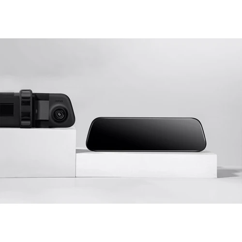 Xiaomi 70Mai Rearview Dash Cam Wide (MidriveD07): Оснащение G-сенсор (датчик удара/движения), динамик, дисплей, зеркало заднего вида, аккумулятор, управление и