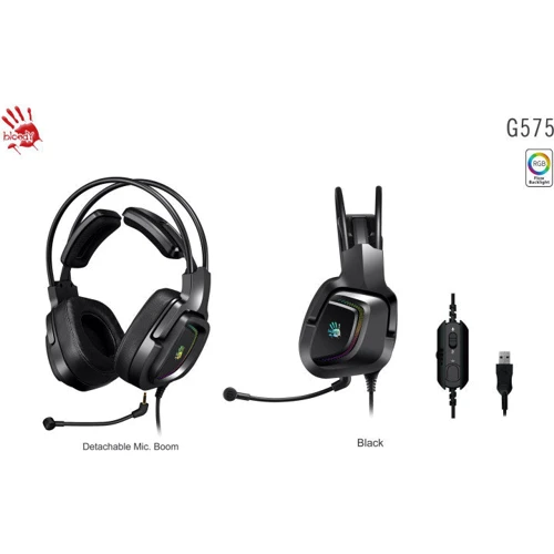 Наушники A4Tech Bloody G575 Black: Назначение геймерские