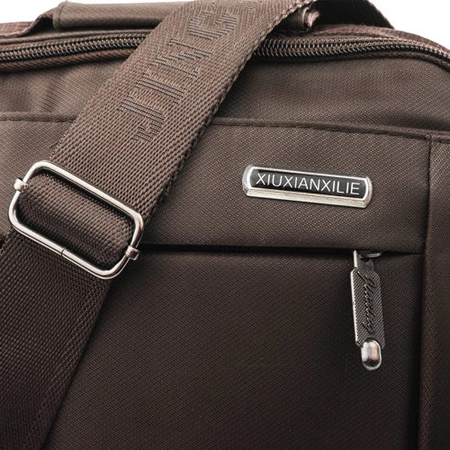 Мужская сумка через плечо Valiria Fashion коричневая (DETAX8801-10): Тип Сумки