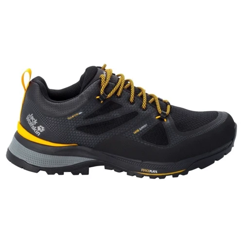 Полуботинки Jack Wolfskin Forse Striker Texapore Low M 4038841-6055 41.5 черные текстиль демисезон фото 2