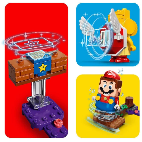 LEGO Super Mario Ядовитое болото гусеницы. Дополнительный уровень (71383) фото 4