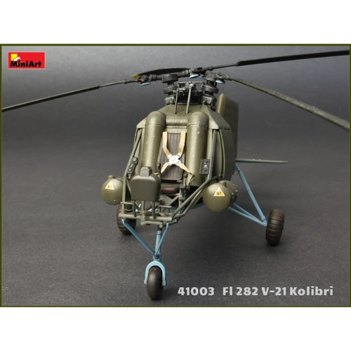 Сборная модель MiniArt Вертолет Flettner FL 282 V-21 Kolibri (MA41003): Масштаб 1:35