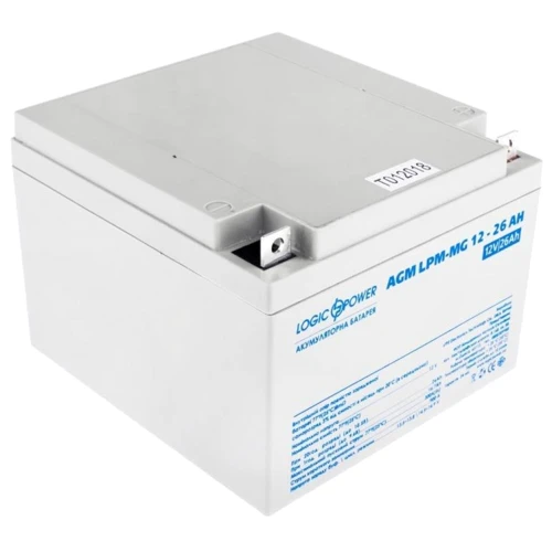 LogicPower LPM MG 12В 26Ач (6557): Технология AGM