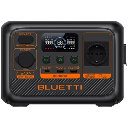 Зарядна станція Bluetti AC2P 230Wh 300W