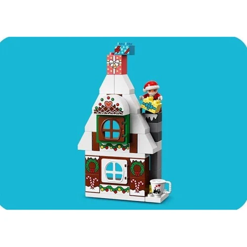 Конструктор LEGO DUPLO Пряничный домик Санты 50 деталей (10976) фото 5