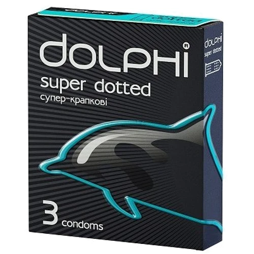 Презервативы DOLPHI Супер-точечные 3 шт