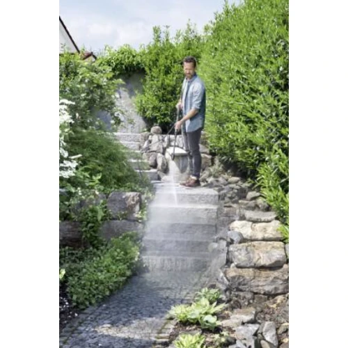 Минимойка высокого давления Karcher K 4 Compact UM + POWER BRUSH WB 150 (1.679-406.0): Габариты 273х256х456 мм
