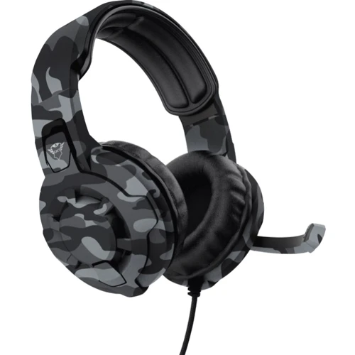 Навушники Trust GXT 411K RADIUS 3.5mm Black Camo (24360): Тип конструкції повнорозмірні