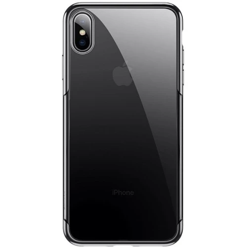 Чехол для iPhone Baseus Shining Black (ARAPIPH65-MD01) for iPhone Xs Max: Цвет черный