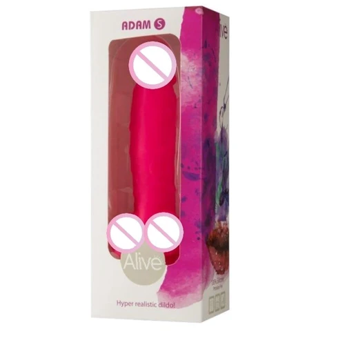 Фаллоимитатор Alive Adam Pink S
