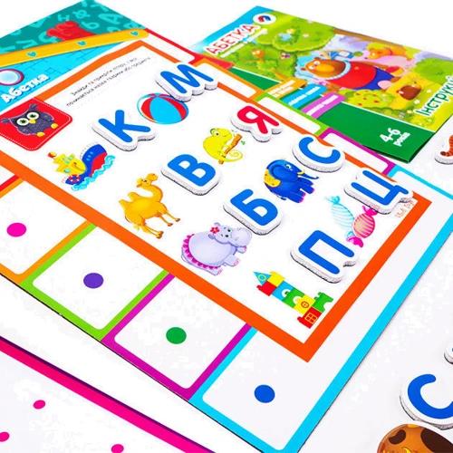Магнітна гра Vladi Toys Азбука (укр) (VT5412-01)