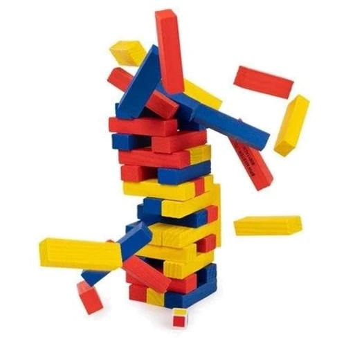 Настольная игра Spin Master Дженга с цветными брусочками (SM98365/6065320): Вид логические