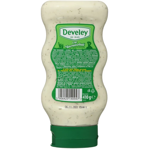 Соус Чесночный Develey 410 г (STF5906425140947) фото 1