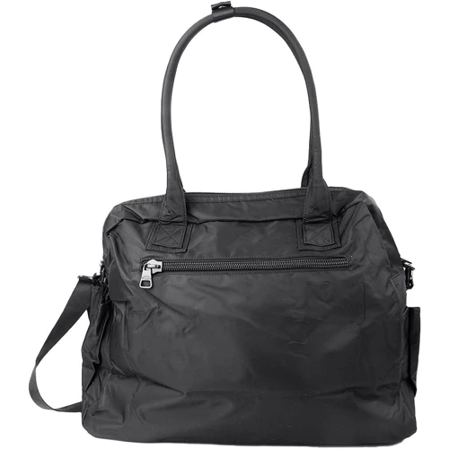 Жіноча дорожня сумка Epol чорна (VT-1 653-black): Застібка Блискавка