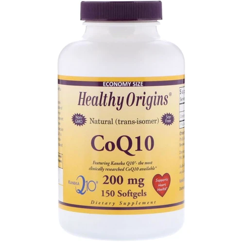 Healthy Origins CoQ10 Kaneka Q10 200 mg 150 Softgels Коензим Q10