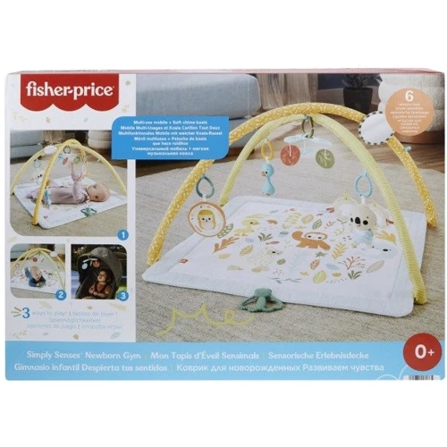 Коврик-игровой центр Fisher-Price Первые прикосновения ребенка (HRB15): Тип развивающий коврик
