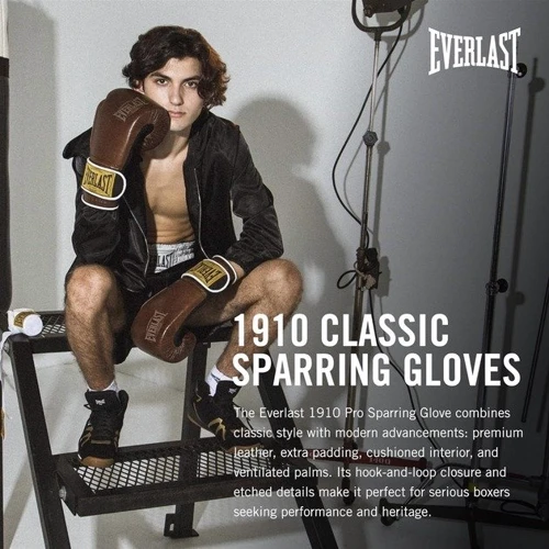 Боксерські рукавички Everlast 1910 Classic Training Glove Уні 14 унцій (P00002502) фото 1