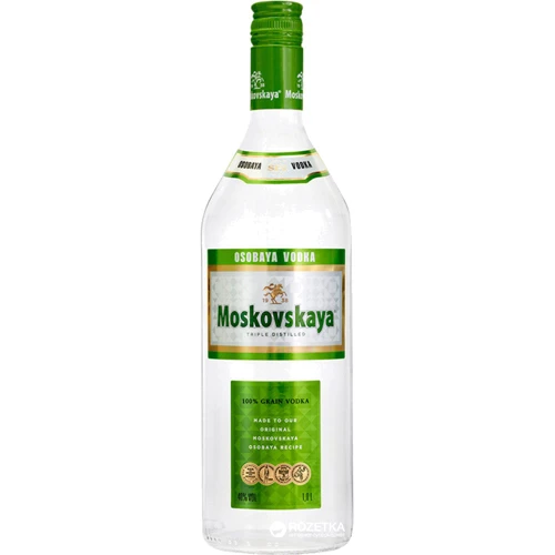 Водка Moskovskayaя 40% 1л (PRA4750021001086)