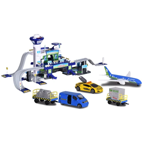 Игровой набор Majorette Креатикс Аэропорт с 5 машинками (2050018)