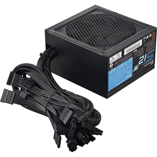 Блок питания Seasonic 550W S12III-550 Bronze (SSR-550GB3): Модульные (съемные) кабеля нет