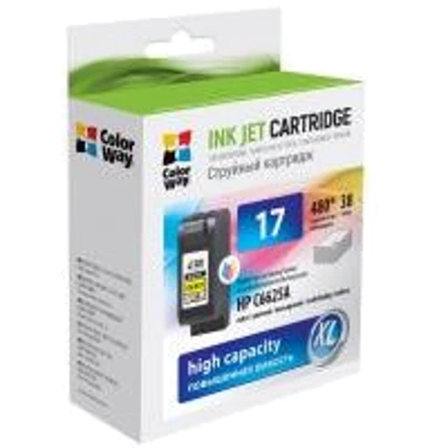 Картридж ColorWay HP №17 color (C6625A) (CW-H17C)