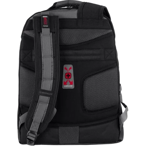 Сумка для ноутбука Wenger 16" Synergy Black/Gray (600635): Місткість ноутбук, планшет, документы, личные вещи