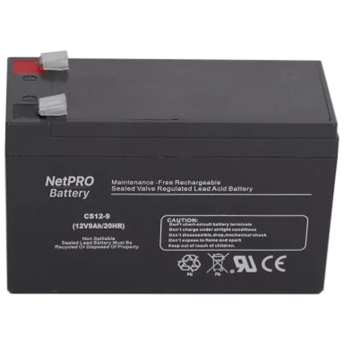 NetPro CS12-9, 12V 9Ah (CS12-9)