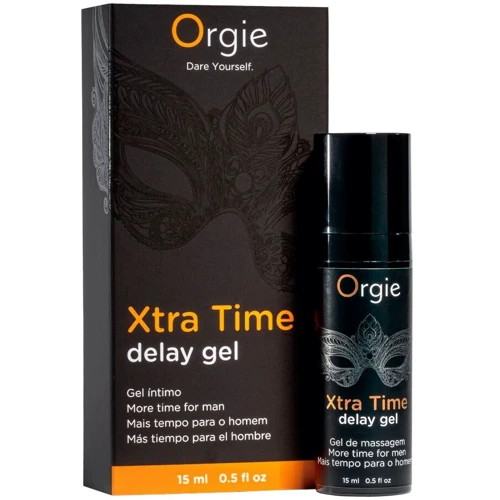 Гель-пролонгатор Orgie Xtra Time Delay Gel, 15 мл, на водной основе, без анестетиков
