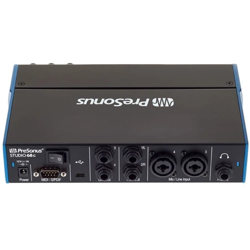 Аудиоинтерфейс Presonus Studio 68c: Тип Внешние