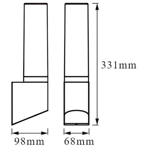 Фасадный светильник LEDVANCE ENDURA STYLE LANTERN FLARE WALL 7w (470Lm) 3000K фото 2