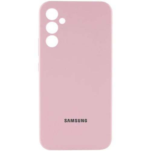 Чехол для телефонов Lakshmi Premium Silicone Case with Logo Full Camera Pink Sand for Samsung S926 Galaxy S24 Plus