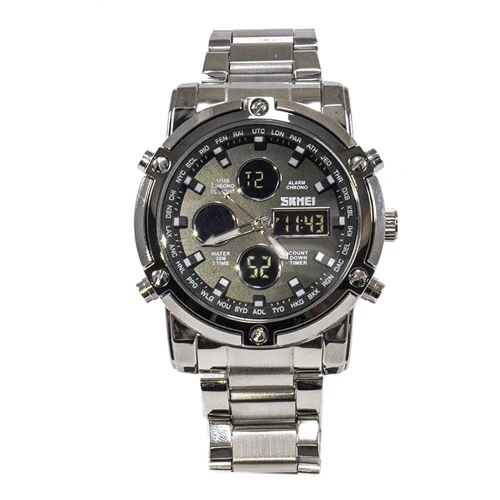 Наручний годинник Skmei +1389 Silver (1389BOXSV)