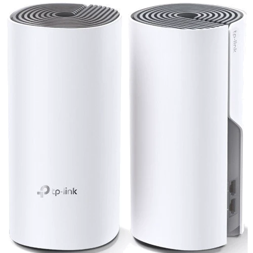Точка доступа WiFi TP-Link DECO E4 3 pcs AC1200, 2xFE LAN/WAN, MESH, MU-MIMO, Beamformi (DECO-E4-3-PACK): Максимальная скорость 300+867 Мбит/с