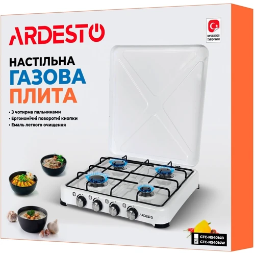 Настільна плита Ardesto GTC-NS4014W фото 7
