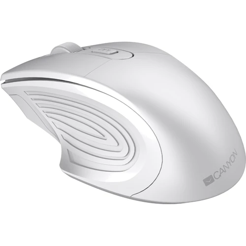 Мышь Canyon Wireless Pearl White (CNE-CMSW15PW): Максимальное разрешение сенсора, dpi 1600