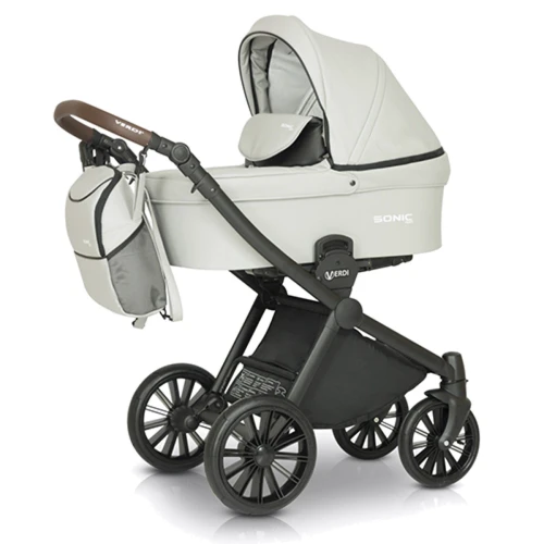 Универсальная коляска 3 в 1 Verdi Sonic Soft 9023-VSS-06, 06, светло серый