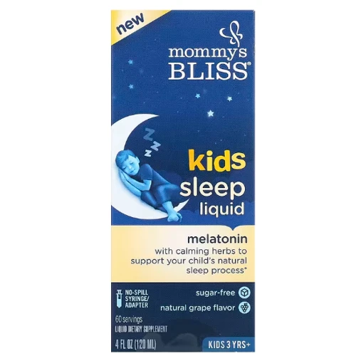 Mommy's Bliss Kids sleep Детский сироп для улучшения сна мелатонин 120 мл