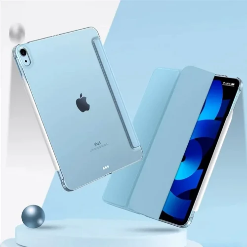 Аксессуар для iPad BeCover Case Book Tri Fold Hard Light Blue for iPad Air 2020/iPad Air 2022 (709658): Тип аксессуара чехол