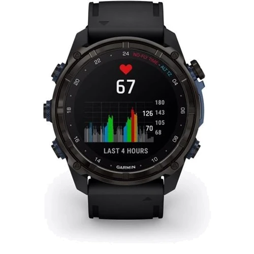 Смарт-часы Garmin Descent Mk3i 51mm Carbon Grey DLC Titanium with Black Silicone Band and Descent T2 Transceiver (BNDL-DMK3-51CGDT2): Виды спорта Дайвинг, Бег, Велоспорт, Гольф, Плавание