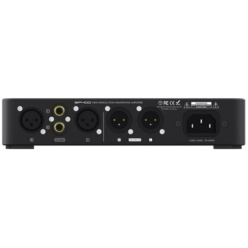 S.M.S.L SP400 Black: Входы RCA, XLR