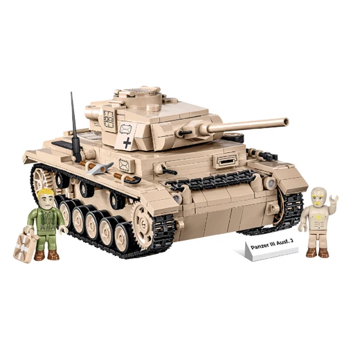 Конструктор Cobi Вторая Мировая Война Танк Panzer III, 780 деталей фото 10