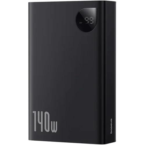 Внешний аккумулятор Baseus Power Bank 24000mAh Adaman Digital Display 140W Black (P10021508113-00): Емкость батареи, мАч 24000