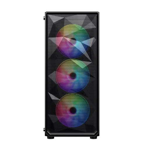 Корпус 1STPLAYER FD3-4F2(AP)-BK Black: Форм-фактор материнской платы ATX/MicroATX