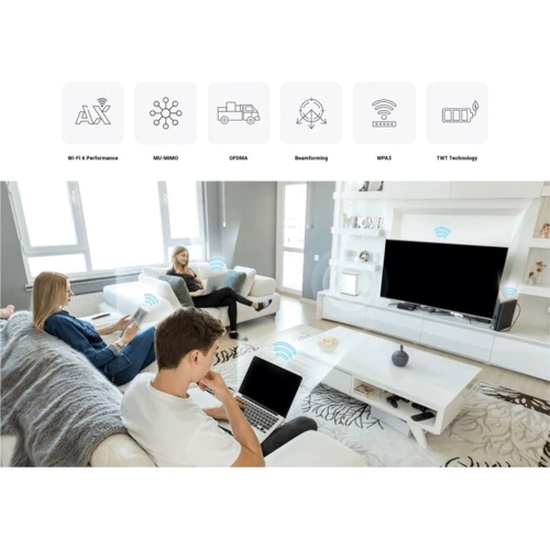 Маршрутизатор Wi-Fi D-Link EAGLE PRO AI 3-Pack (M32-3): Количество антенн 4